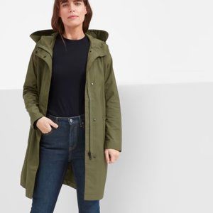 Everlane City Anorak - Size Small olive green